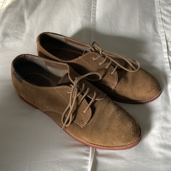 G. H. Bass & Co. suede leather Oxford shoes - Picture 3 of 7